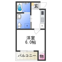 小路駅 徒歩3分 2階の物件間取画像